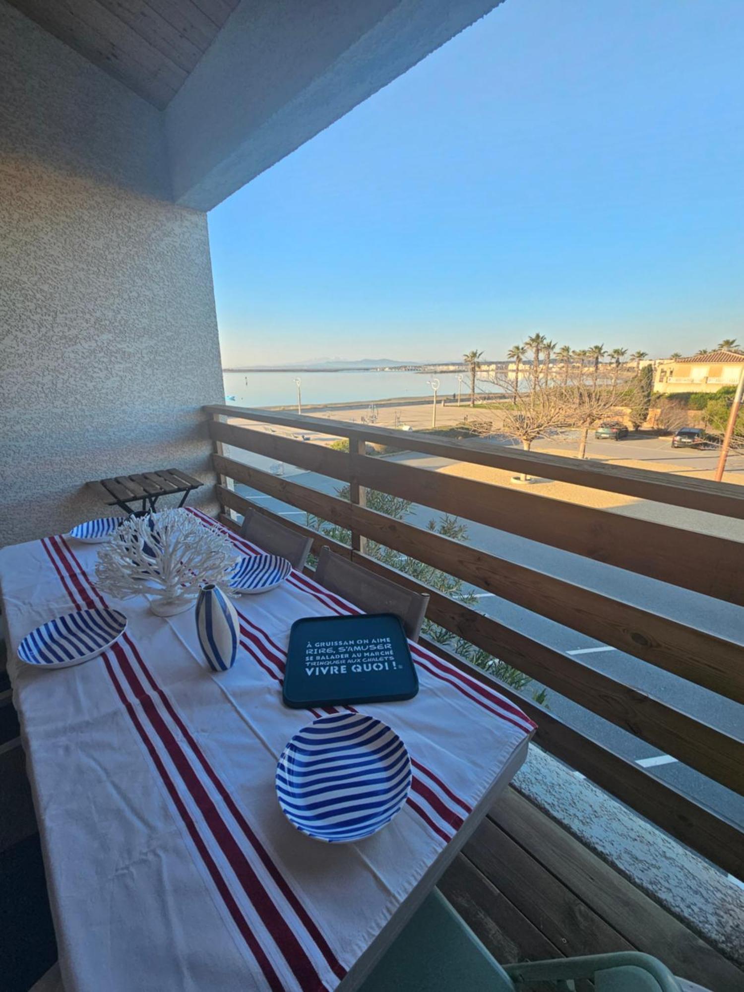 Appartement Neuf 6 Couchages 50 Metres De La Plage Gruissan Buitenkant foto